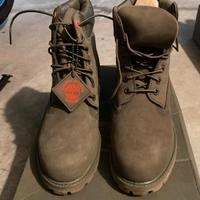 Stivaletti Timberland verde militare uomo n. 41