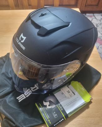 casco taglia m e interfono 