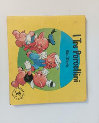 mini libro I tre porcellini 