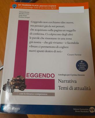 Leggendo, antologia per il primo biennio