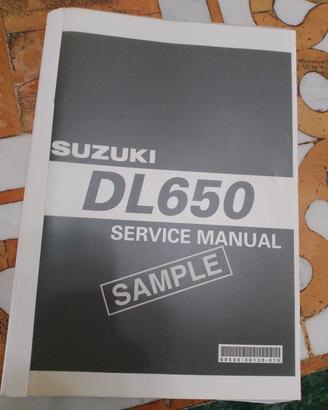 manuale moto Suzuki DL650