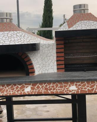 Forno - Barbecue in refrattario - Arredo giardino