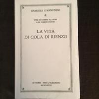 G. d'annunzio - la vita di cola di rienzo (1933)