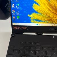 ASUS gaming tuf A15 modello fa907 nvr