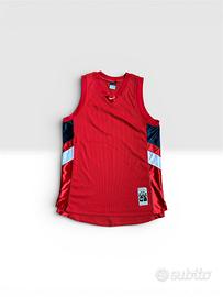 Canotta Nike Basketball Pro- Elite Rosso e Nero