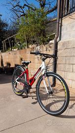 bici da donna 28 pronta all'uso in alluminio  