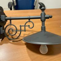 Lampada a muro vintage industrial style