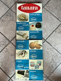 Insegna tabella gelati Tanara