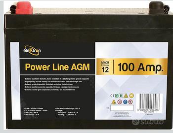 Batteria Powerline agm 12v 100A