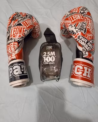 Guantoni e Paratibia sport da combattimento / arti
