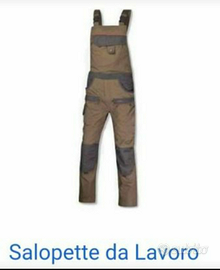 Salopette nuova da Lavoro Beige Panoply taglia L