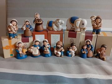 Pastorelle e Pastori Presepe BLU Thun