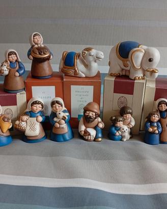 Pastorelle e Pastori Presepe BLU Thun