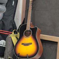 chitarra crafter hd100 elettrificata 