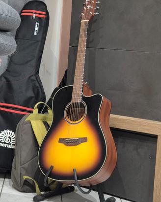 chitarra crafter hd100 elettrificata 