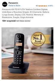 telefono cordless panasonic
