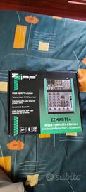 Mixer Audio Compatto Zipp 4 Canali con Effetti DSP