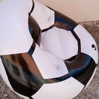 Poltrona Puff Gonfiabile Champions League Pepsi