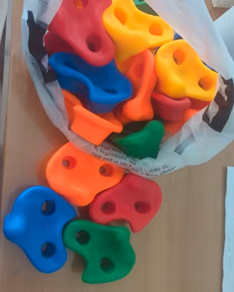 20 prese per arrampicata