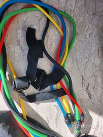 gruppo di elastici di resistenza per allenamento 