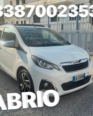 Peugeot 108 1000 benzina cabrio 5 porte 1 prop. no