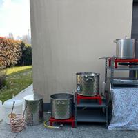 Impianto produzione birra all grain 35-50L