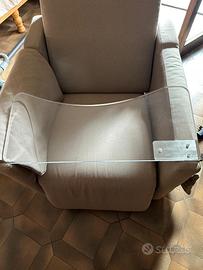 Poltrona reclinabile elettrica