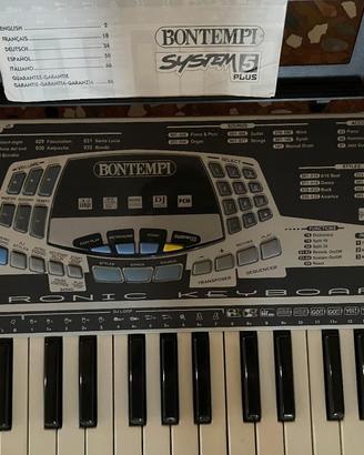 Bontempi PM 665 Electronic Keyboard con leggio 