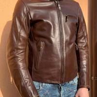 Giacca pelle moto heritage