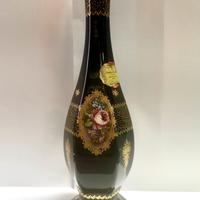 Vaso Limoges esagonale blue de four