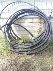 Tubo irrigazione P6, con attacchi terminali