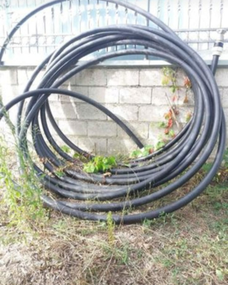 Tubo irrigazione P6, con attacchi terminali