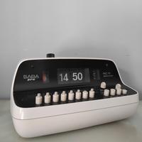 Radiosveglia Saba RC11 funziona anni 70