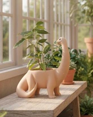 Piantasaurus - vaso decorativo moderno