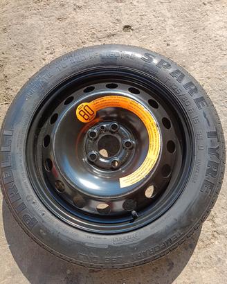 ruotino di scorta, nuovo mai usato