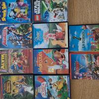 10 dvd film cartoni per bambini