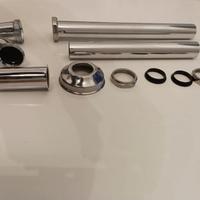 sifone lavabo a colonna tappo posteriore 1" 1/4