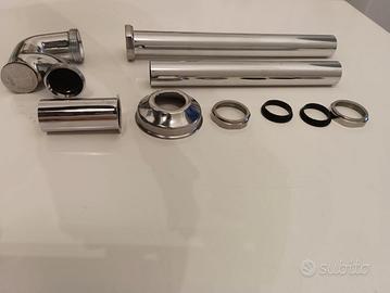 sifone lavabo a colonna tappo posteriore 1" 1/4