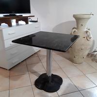 tavolino vintage ghisa e marmo 