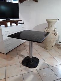 tavolino vintage ghisa e marmo 