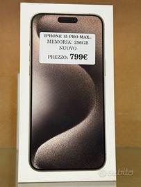 IPHONE 15 PRO MAX - 256 GB