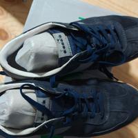 Scarpe scamosciate  Diadora di colore Blu 44,5