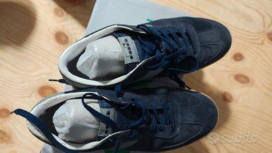 Scarpe scamosciate  Diadora di colore Blu 44,5