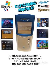 PC Retrogaming Windows XP - PC assemblato - AMD