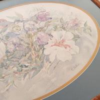 QUADRO PITTURA ACQUERELLO CON CORNICE