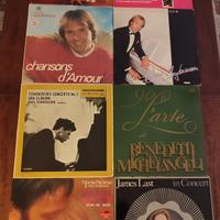 Stock di 64 vinili principalmente musica classica