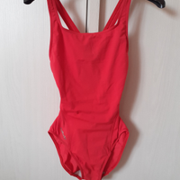 Costume rosso intero per nuoto 13-15 anni