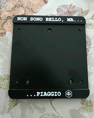 porta targa italiana  50 cc