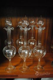 5 artistici vetri soffiati