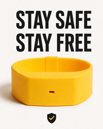 LeTuscany Safe Band - Allarme Sicurezza da 130dB